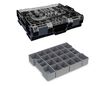 L-BOXX Model Number 102 Black Tool Box with Transparent Lid and Inset Box Set K3 Bundle, small image number 1