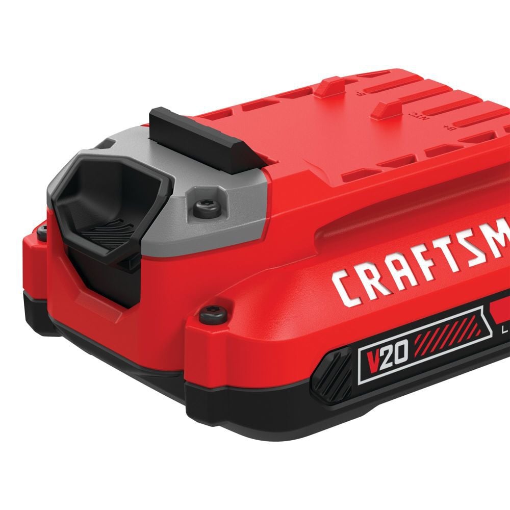 CRAFTSMAN V20 20V 2Ah Lithium Ion Power Tool Battery Pack with Fuel Indicator (2 Pack), large image number 4