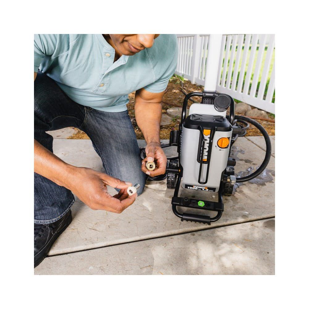 Worx 13A Electric Pressure Washer 1900 Psi/1.2 Gpm WG606 from Worx