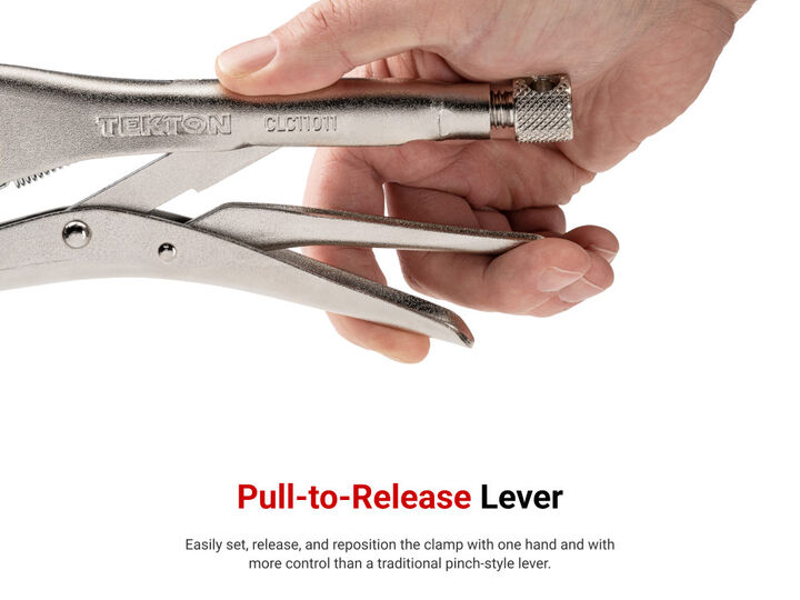 Tekton Locking Pliers and Swivel C-Clamp Set, 10 Pieces, large image number 2