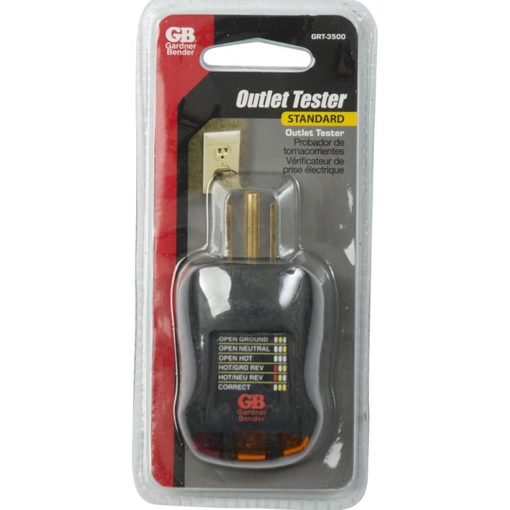 Gardner Bender Outlet Tester 120VAC, large image number 2