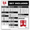 Milwaukee SHOCKWAVE Impact Duty Driver Bit Set 54pc, small image number 2