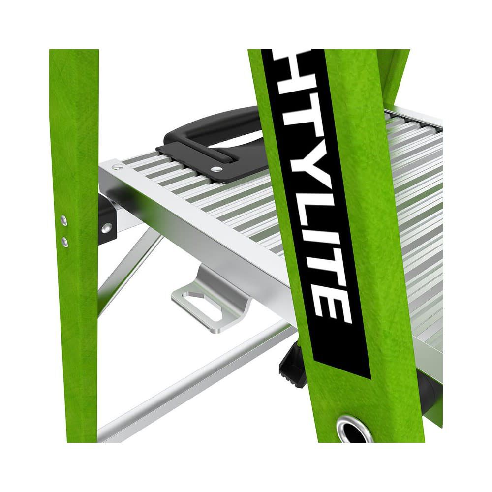Little Giant Safety MightyLite 4 Ft ANSI Type IA 300 Lbs Fiberglass Stepladder, large image number 11
