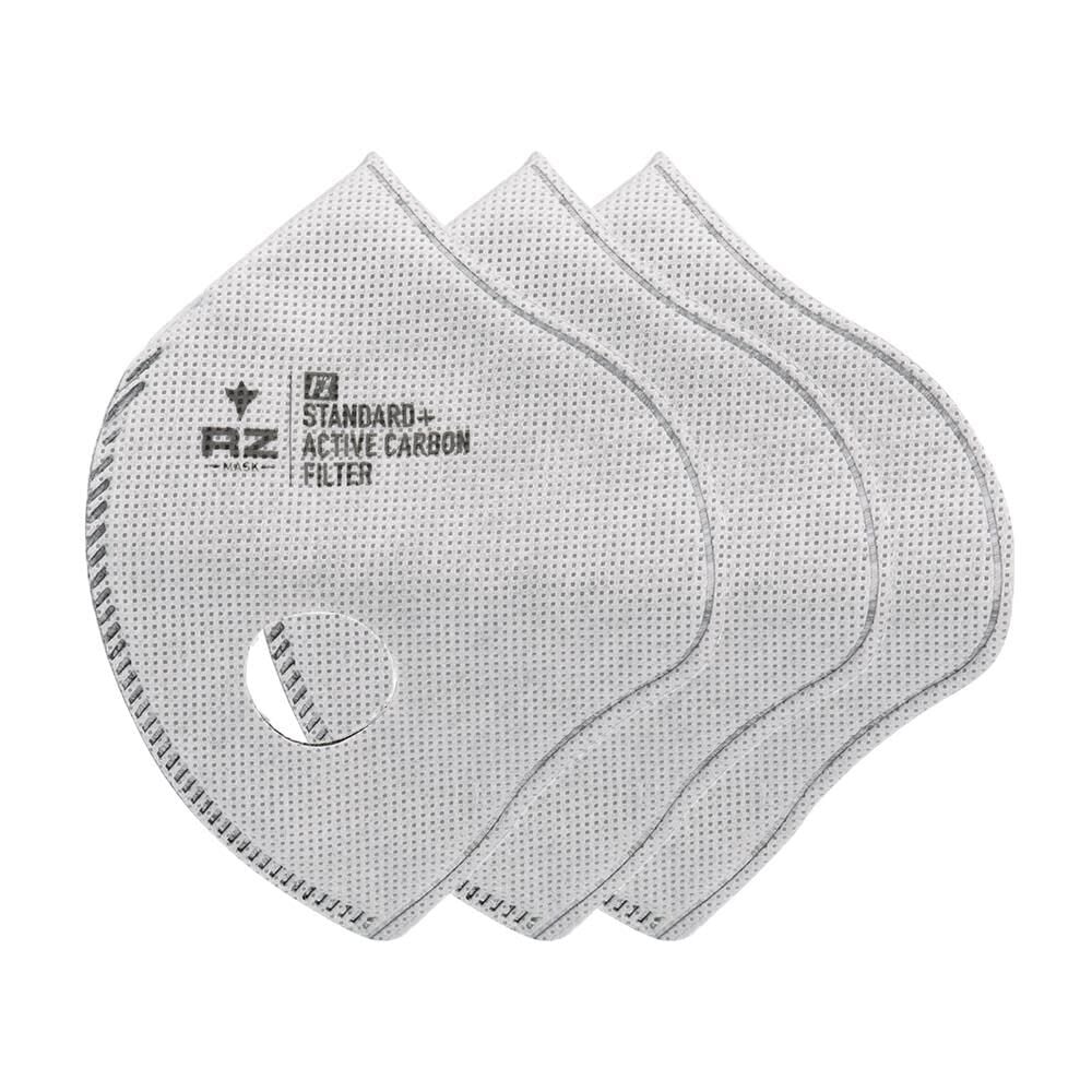 RZ Mask F1 Active Carbon Filters Large 3pk, large image number 2