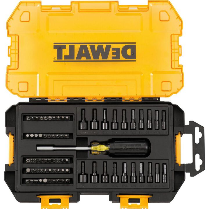 DEWALT 70 piece 1/4 In. Multi-Bit & Nut Driver Set, large image number 3