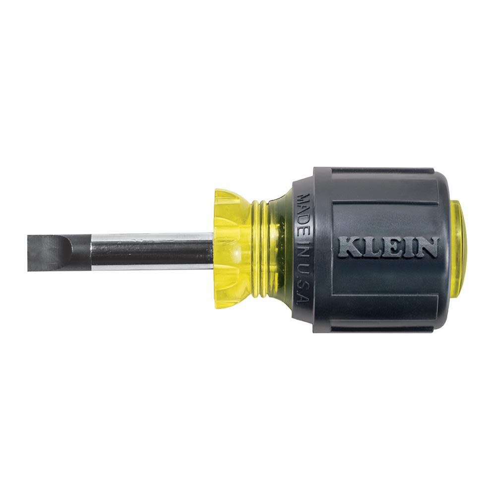 Klein Tools Stubby Slotted Screwdriver, large image number 1