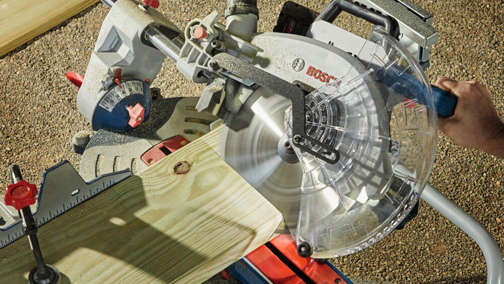 Bosch 18V 12 Inch Slide Miter Saw (Bare Tool) - Reconditioned, large image number 9