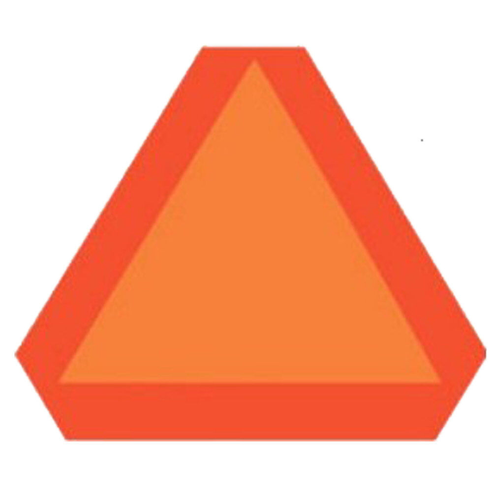 Triad Products 14 x 16 Inch Self-Adhesive Vinyl Slow Moving Vehicle Decal, large image number 1