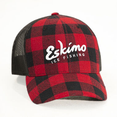 Eskimo Buffalo Plaid Trucker Cap, large image number 0