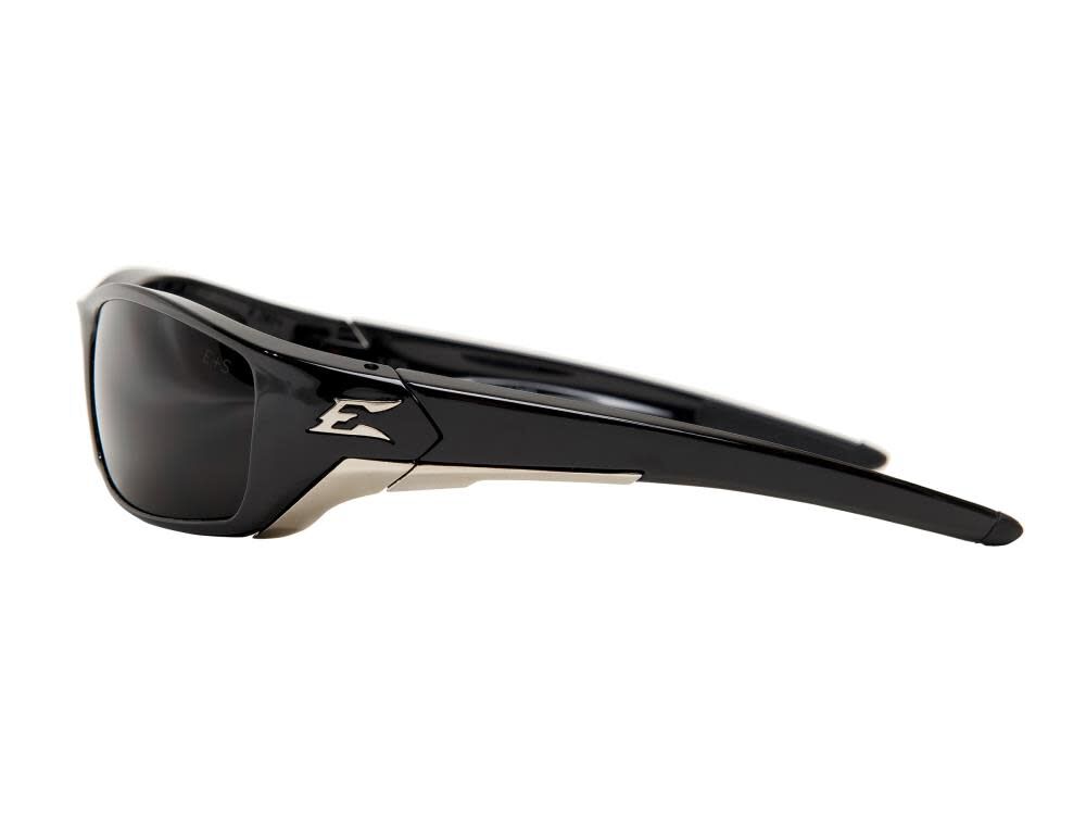 Edge Reclus Safety Glasses Black Frame Smoke Lens, large image number 2