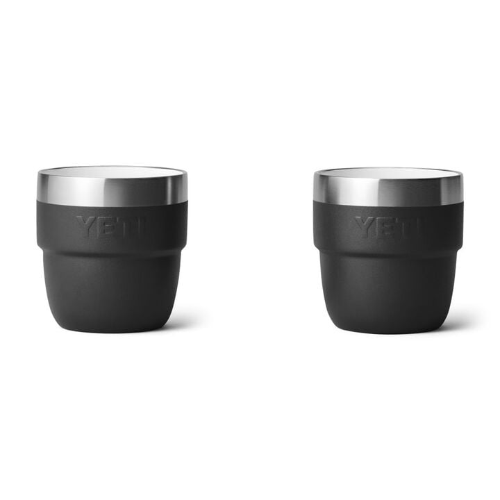 YETI Rambler 4 Oz Stackable Mug Black 2 Pieces, large image number 1