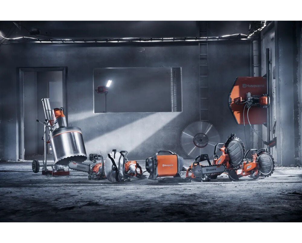 Husqvarna Construction K 7000 Chain Flushcut 7.4HP Electric Concrete Cutting Chainsaw Body Only Reconditioned, large image number 9