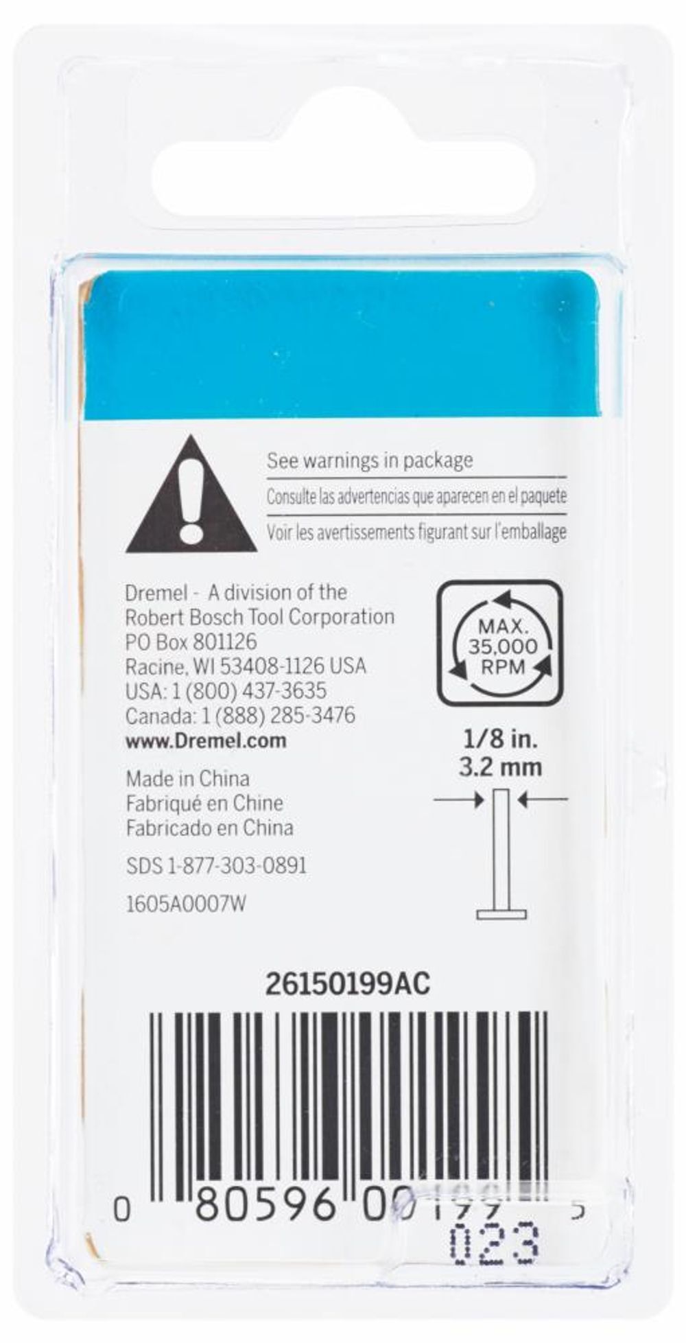 Dremel 3/8 In. (9.5 mm) Carving Bit, large image number 3