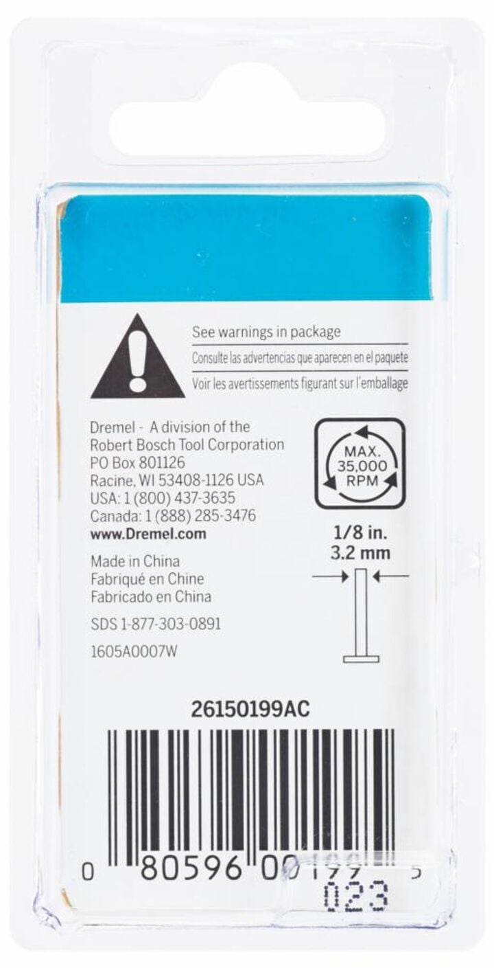 Dremel 3/8 In. (9.5 mm) Carving Bit, large image number 2