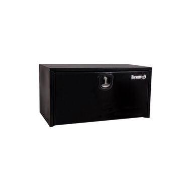 Buyers Products Company 18 Inch x 18 Inch x 36 Inch Black Steel Underbody Truck Tool with Latch