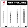 Milwaukee 4 pc Tile and Natural Stone Bit Set, small