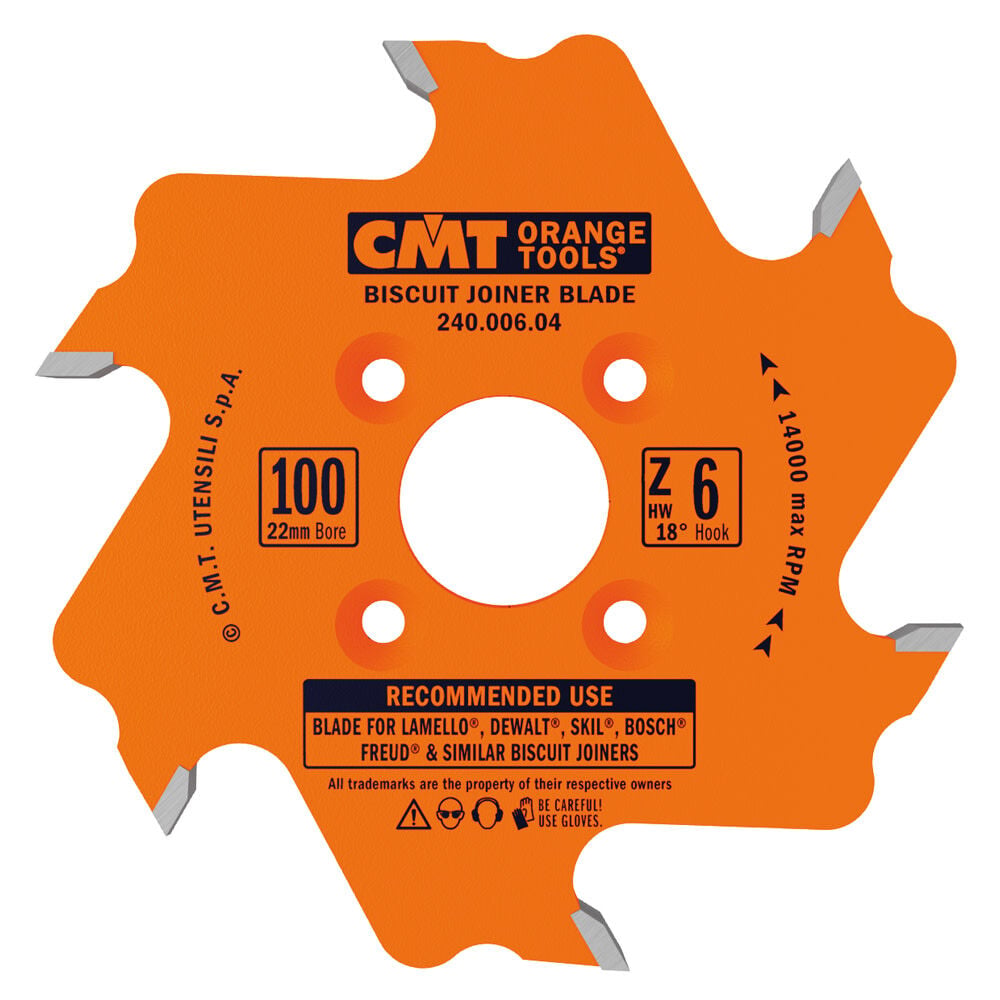 CMT Biscuit Joiner Blades, large image number 2