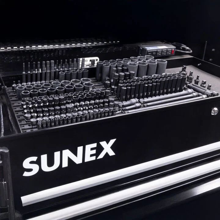 Sunex Master Impact Socket and Bit Socket Set Black 222 Pieces, large image number 3