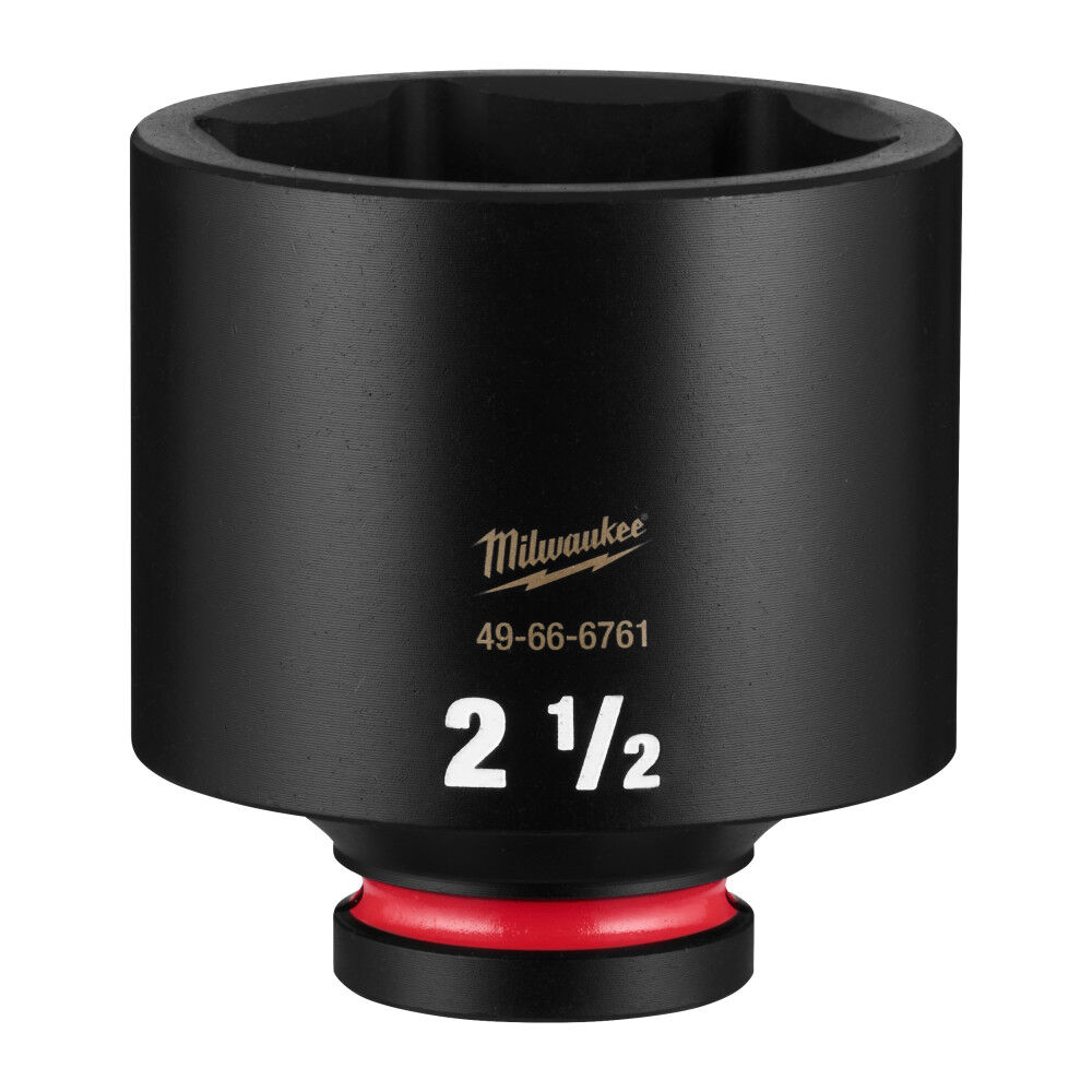 Milwaukee SHOCKWAVE Impact Duty 3/4 Inch Drive 2-1/2 Inch Deep 6 Point Socket - 49-66-6761