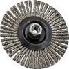 United Abrasives Stainless Steel Wire 4 Inch Pipeline Brush, small image number 1