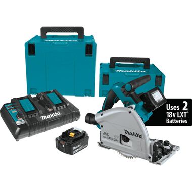 smertefuld Stærk vind Glat Makita 36V 18V X2 LXT 6 1/2" Plunge Circular Saw Kit XPS01PMJ from Makita -  Acme Tools