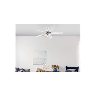Westinghouse 52in Vintage White LED Indoor Ceiling Fan, large image number 2