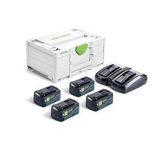 18V Starter Energy Set with 8 Ah Batteries