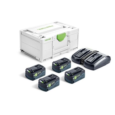 18V Starter Energy Set with 8 Ah Batteries