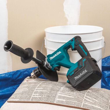 Makita 18V LXT Lithium-Ion Brushless Cordless 1/2in Mixer Kit (5.0Ah), large image number 12