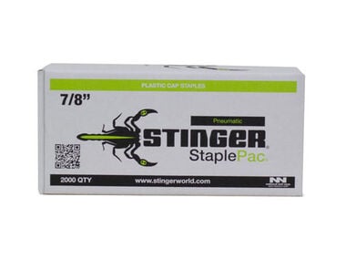 Stinger StaplePac for CS150 7/8in Staples & Caps 2000ct