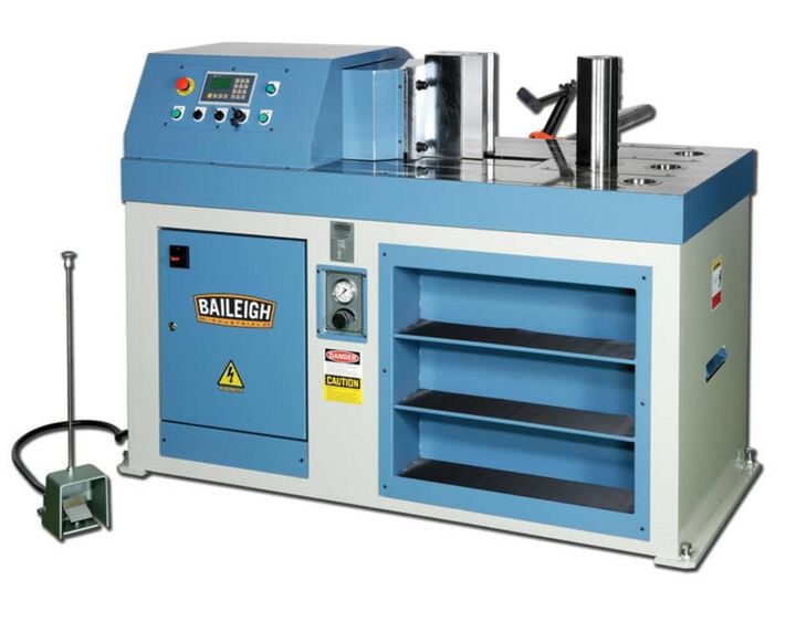 Baileigh HPB-78NC 230V 3PH 78 Ton Horizontal Press Brake