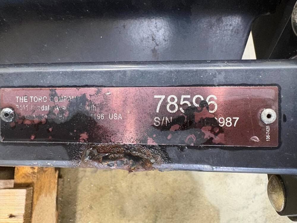 Toro 78596 55 Inch MultiForce Power Broom Used, large image number 9