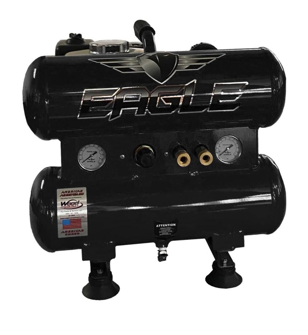 Small gas air shop compressor