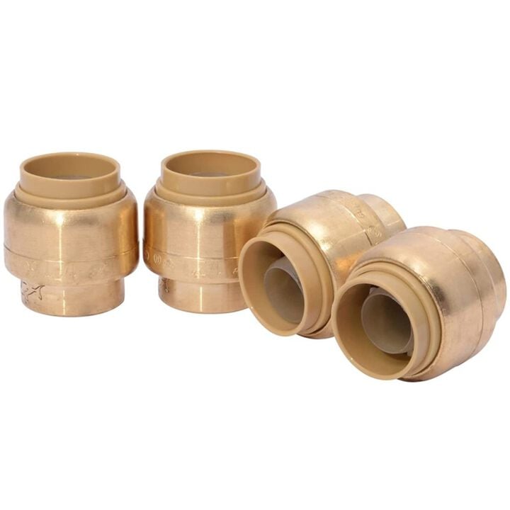 Sharkbite 1/2in Push to Connect Brass End Cap, large image number 2