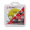 Rubi Tools Resin Dry Polishing Pad 100 Grit 4 In., small image number 1