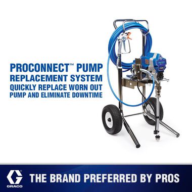 Graco Pro 210ES Airless Paint Sprayer with ProConnect Cart, large image number 2