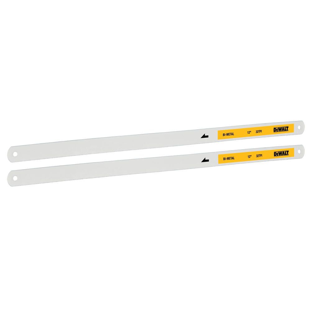 DEWALT 2 pk 12 Inch 32tpi Hacksaw Blades, large image number 4