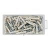 DEWALT Zip-It Nylon Drywall Anchor and Screw Kit, 50 Anchors 100 Pieces, small image number 1