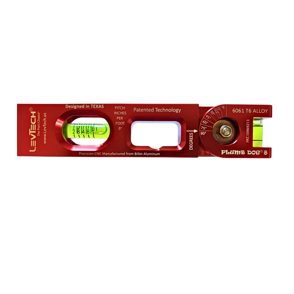 LevTech Plumb Dog 8 Magnetic Plumbing Level, large image number 1