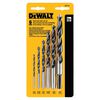 DEWALT 6-Piece Brad Point Bit Set, small image number 1