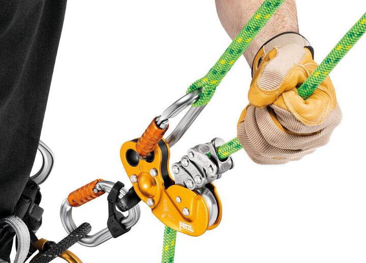 Petzl Flexible Lightweight Low Stretch Kernmantel Rope, One Splice, Tree Care 60m Orange, large image number 1
