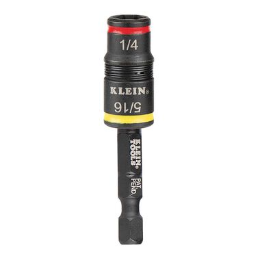 Klein Tools 3-in-1 Impact Rated Flip Socket Set