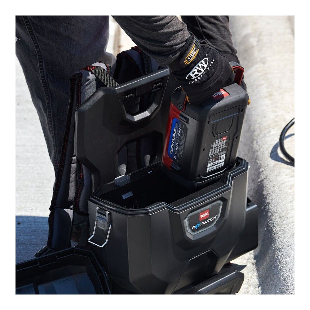 Toro Flex-Force 60V Max 60V 10Ah Lithium Ion Power Tool Battery Pack with Fuel Indicator, large image number 8