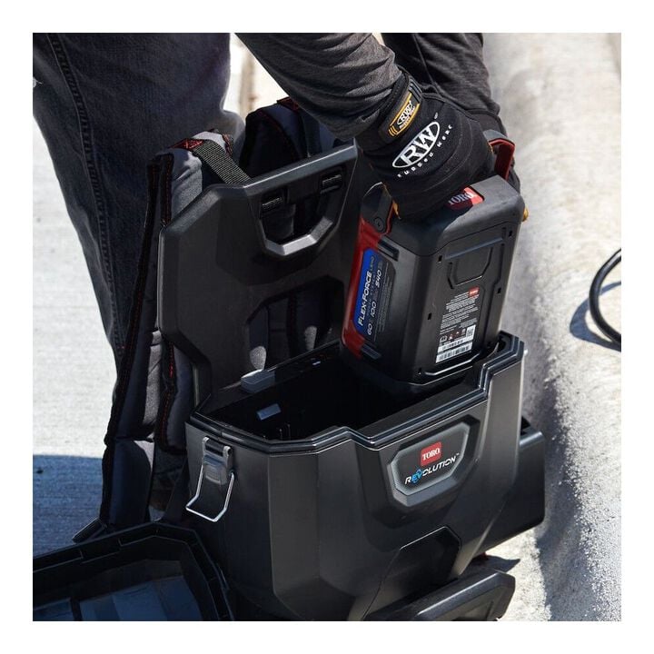 Toro Flex-Force 60V Max 60V 10Ah Lithium Ion Power Tool Battery Pack with Fuel Indicator, large image number 7