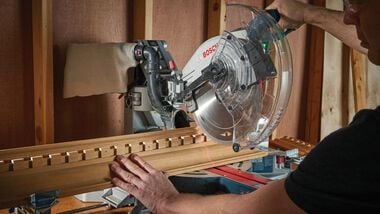 Bosch 18V PROFACTOR Surgeon 12in Glide Miter Saw Kit, large image number 6