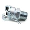 Interstate Pneumatics 3/4 Inch MNPT Cast Straight Through Jack Hammer Coupler, small image number 1