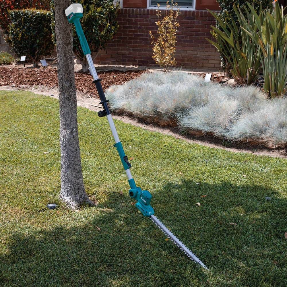 Makita 18V LXT Hedge Trimmer Lithium Ion Cordless 18in Telescoping Articulating Pole (Bare Tool), large image number 7