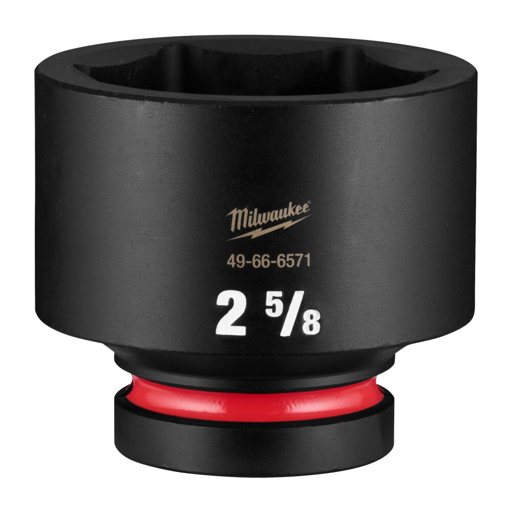 Milwaukee SHOCKWAVE Impact Duty 1 Inch Drive 2-5/8 Inch Standard 6 Point Socket - 49-66-6571