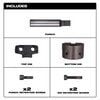 Milwaukee M18 FUEL 10 Gauge Nibbler Punch & Die Set, small image number 2