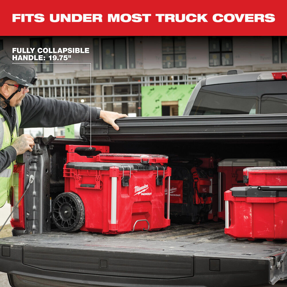 Milwaukee Packout Rolling Tool Box With Low Profile Handle 48 22 8427 Sansujyuku sansujyuku.com